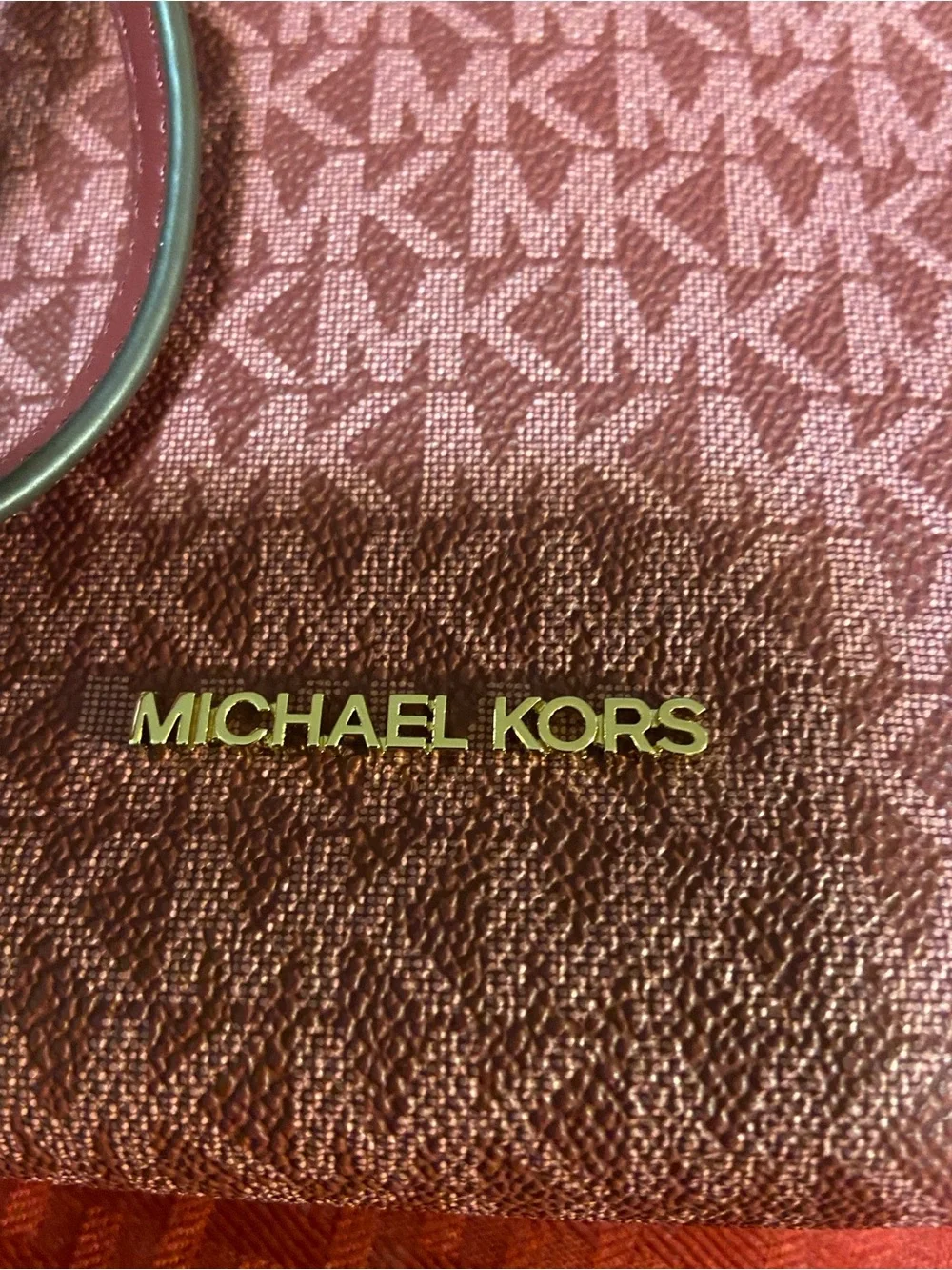 Pending * Michael Kors Pink Logo Mini Tote Bag